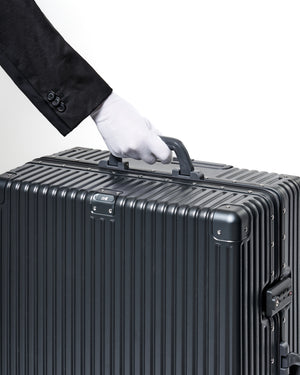 حقيبة سفر كبيرة - رمادي داكن