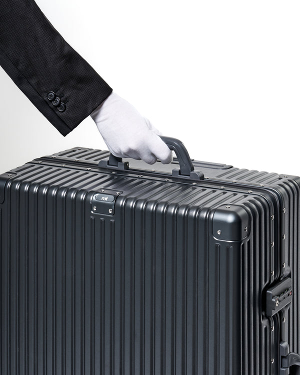 حقيبة سفر كبيرة - رمادي داكن