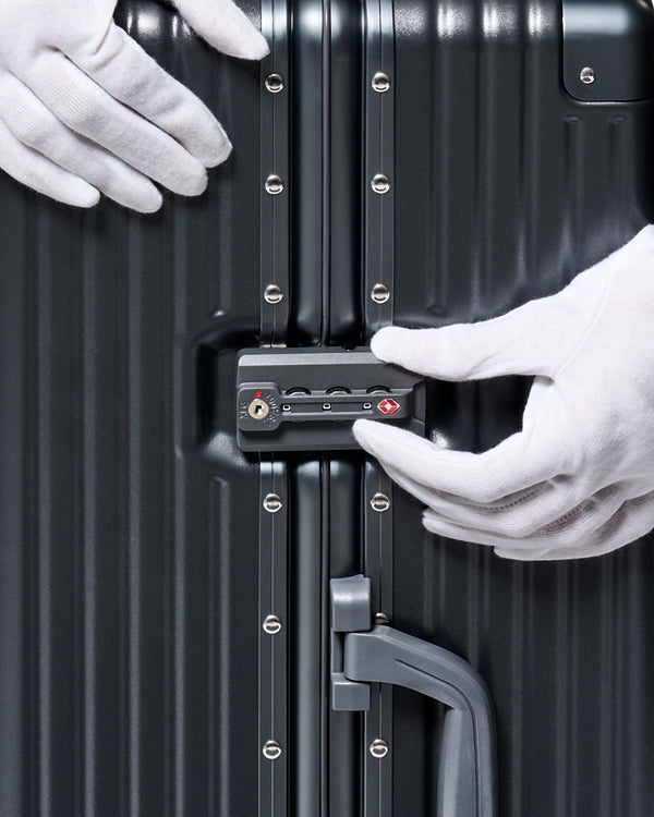 حقيبة سفر بحجم المقصورة - رمادي داكن