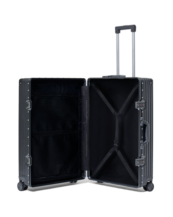 حقيبة سفر كبيرة - رمادي داكن