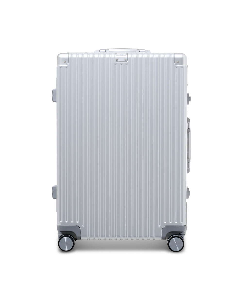 حقيبة سفر متوسطة الحجم - فضي