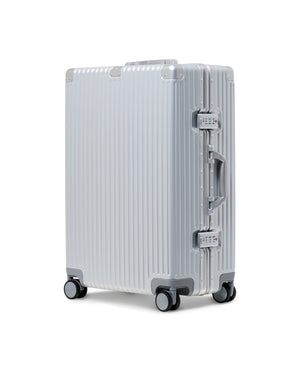 حقيبة سفر متوسطة الحجم - فضي