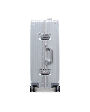 حقيبة سفر متوسطة الحجم - فضي