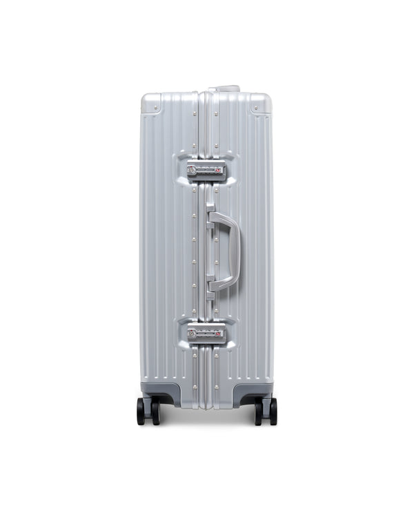 حقيبة سفر متوسطة الحجم - فضي