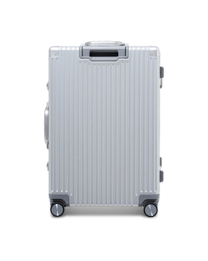 حقيبة سفر متوسطة الحجم - فضي