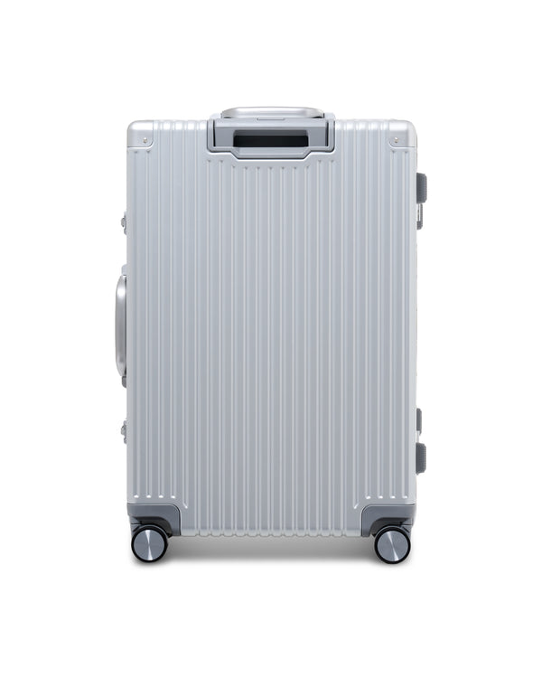 حقيبة سفر متوسطة الحجم - فضي