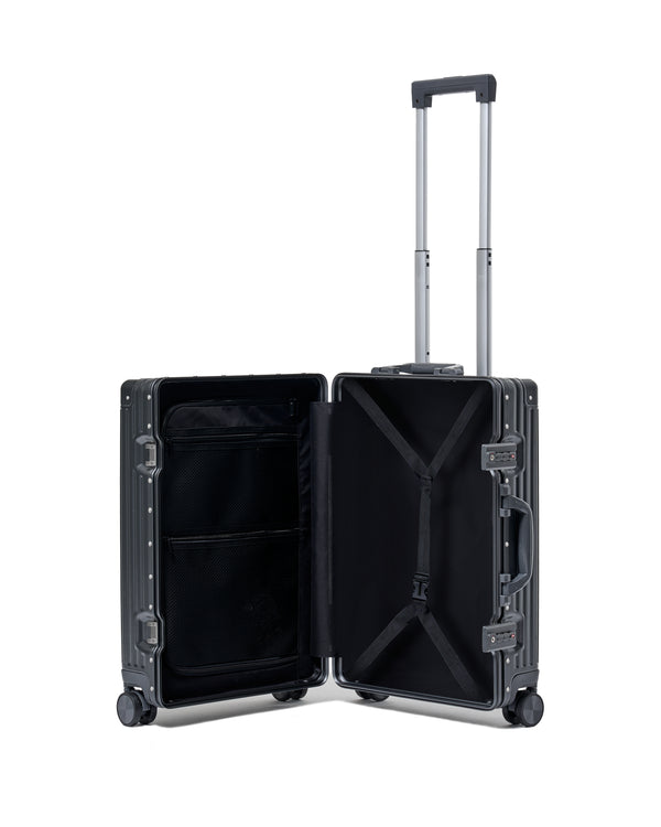 حقيبة سفر بحجم المقصورة - رمادي داكن