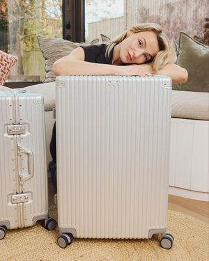 Medium Check-in Bag (Silver)